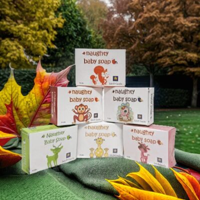 naughty baby soft & gentle glycerin soap (450 gm -Pack of 6x75gm)